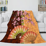 Animal Flower Soft Flannel Fleece Throw Cosplay Blanket