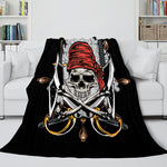 Animal Flower Soft Flannel Fleece Throw Cosplay Blanket