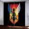 Anime Attack On Titan Pattern Curtains Blackout Window Drapes