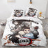 Anime Demon Slayer Cosplay Bedding Set Quilt Cover Without Filler