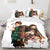 Anime Demon Slayer Cosplay Bedding Set Quilt Cover Without Filler