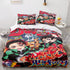 Anime Demon Slayer Cosplay Bedding Set Quilt Cover Without Filler