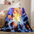 Anime Demon Slayer Flannel Fleece Throw Blanket