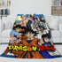 Anime Dragon Ball Blanket Flannel Fleece Throw Room Decoration