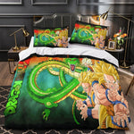 Anime Dragon Ball Kids Bedding Set Pattern Duvet Cover Without Filler