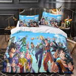 Anime Dragon Ball Kids Bedding Set Pattern Duvet Cover Without Filler