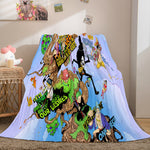 Anime ONE PIECE Cosplay Flannel Blanket Fleece Throw Blanket Sets