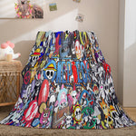 Anime ONE PIECE Cosplay Flannel Blanket Fleece Throw Blanket Sets