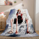 Anime ONE PIECE Cosplay Flannel Blanket Fleece Throw Blanket Sets