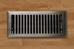 Cast Brass Contemporary Vent Covers - Antique Brass