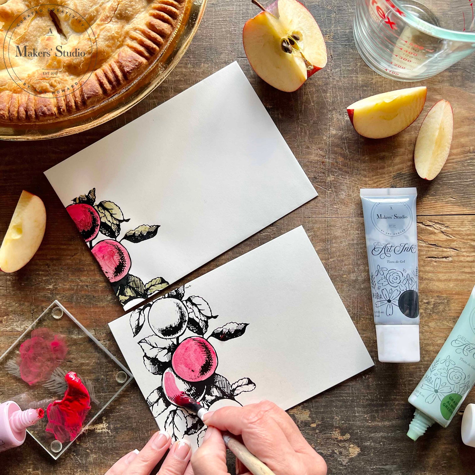 Apple Pie - Mesh Stencil 5.5x8.5