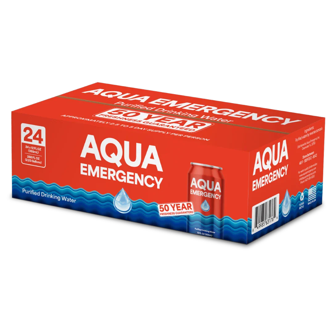 12 oz Emergency Water (24 Pack)