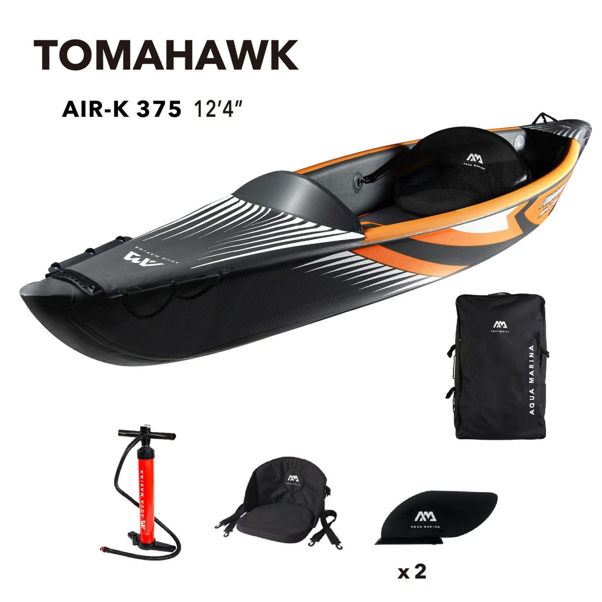 Aqua Marina TOMAHAWK AIR-K 12'4
