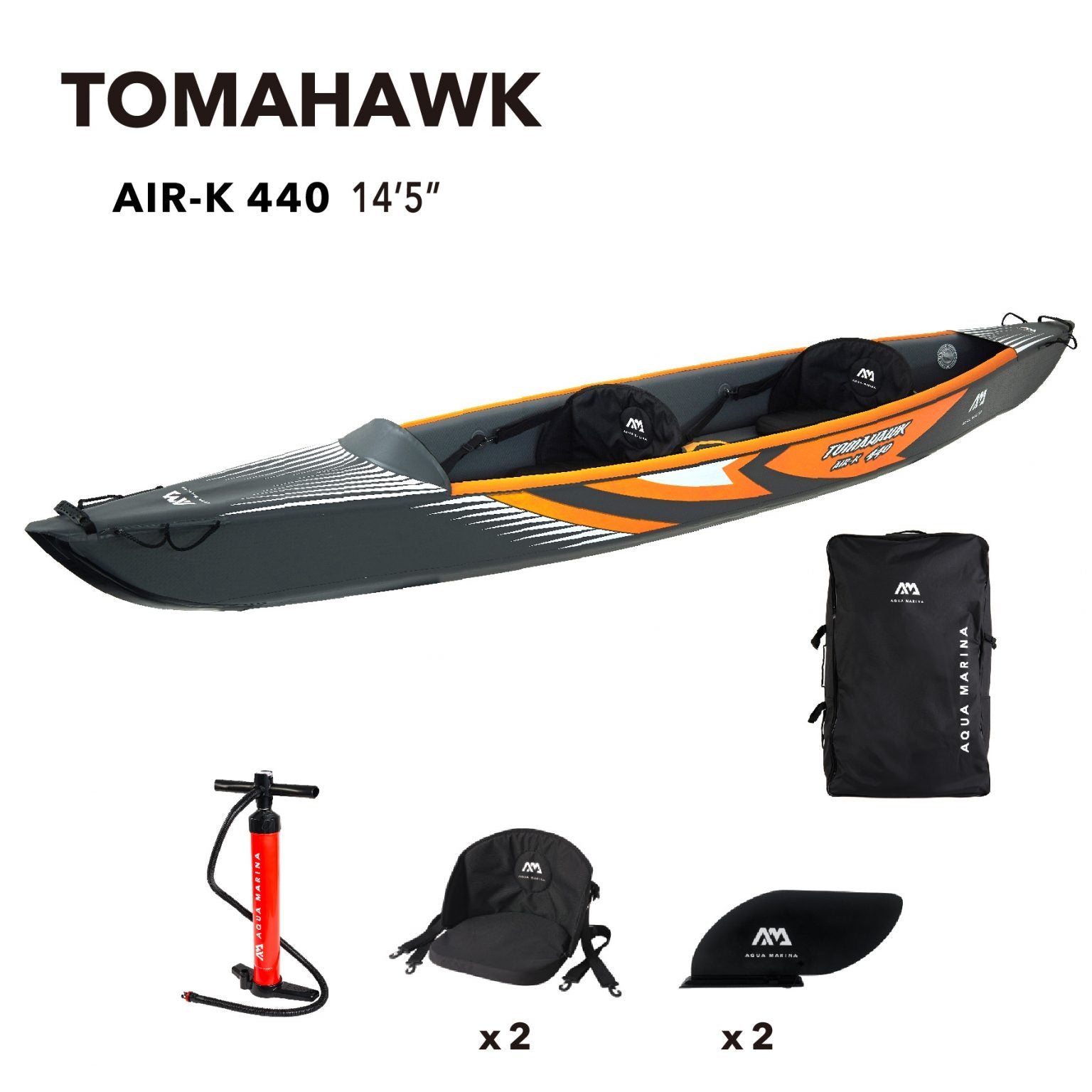 Aqua Marina TOMAHAWK AIR-K 14'5