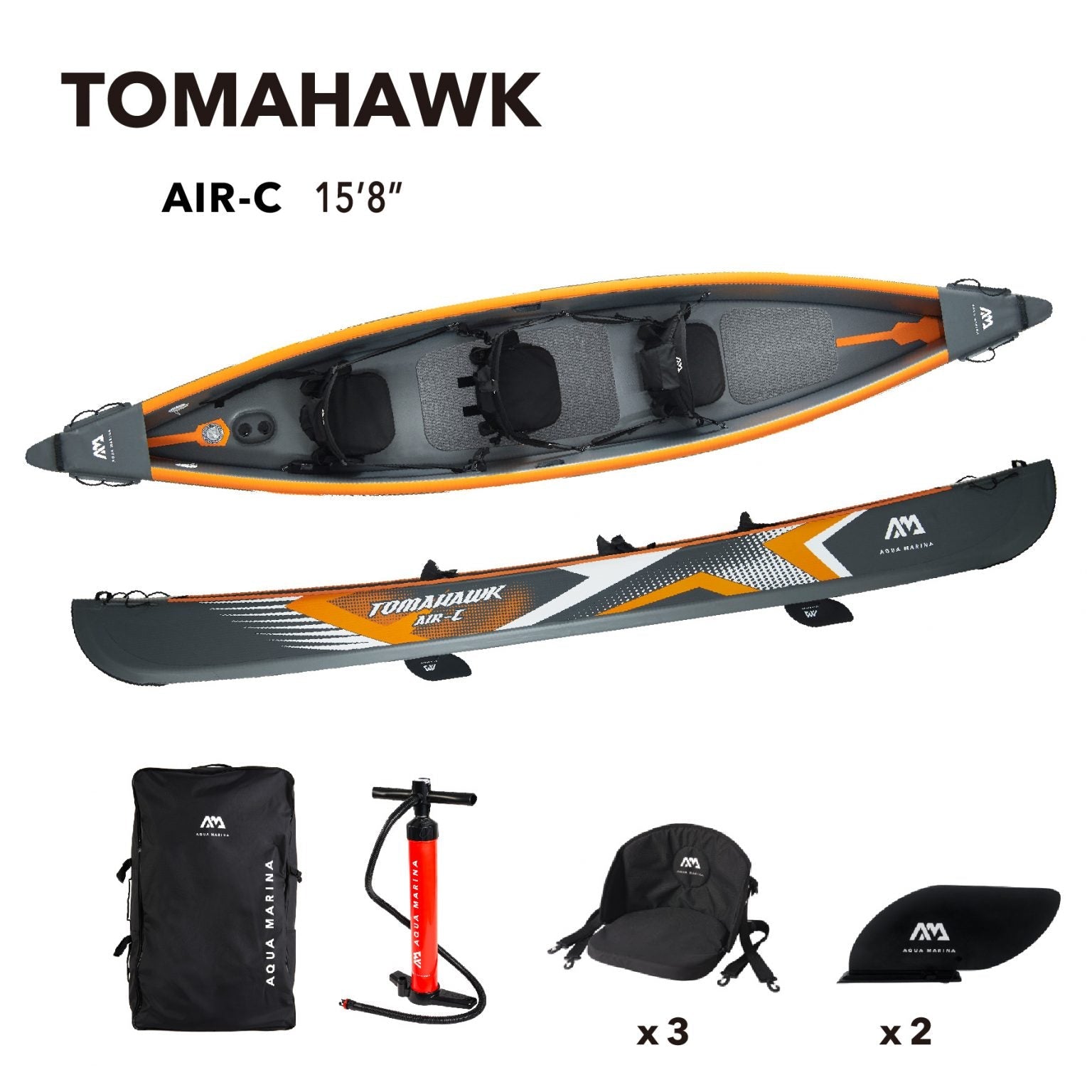 Aqua Marina TOMAHAWK AIR-C 15'8