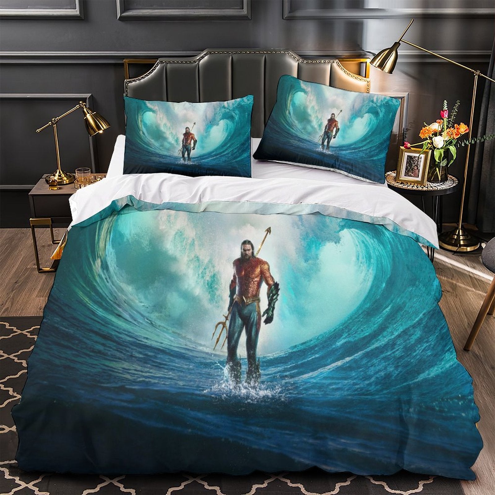 Aquaman and the Lost Kingdom Bedding Set Duvet Cover Without Filler
