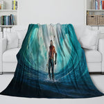 Aquaman and the Lost Kingdom Blanket Flannel Fleece Throw Room Decoration