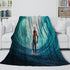 Aquaman and the Lost Kingdom Blanket Flannel Fleece Throw Room Decoration