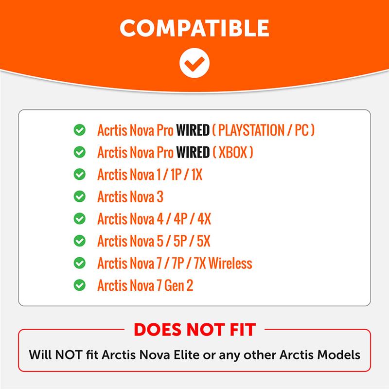 Arctis Nova Earpads - WC FreeZe Cooling Gel