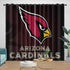 Arizona Cardinals Curtains Blackout Window Drapes