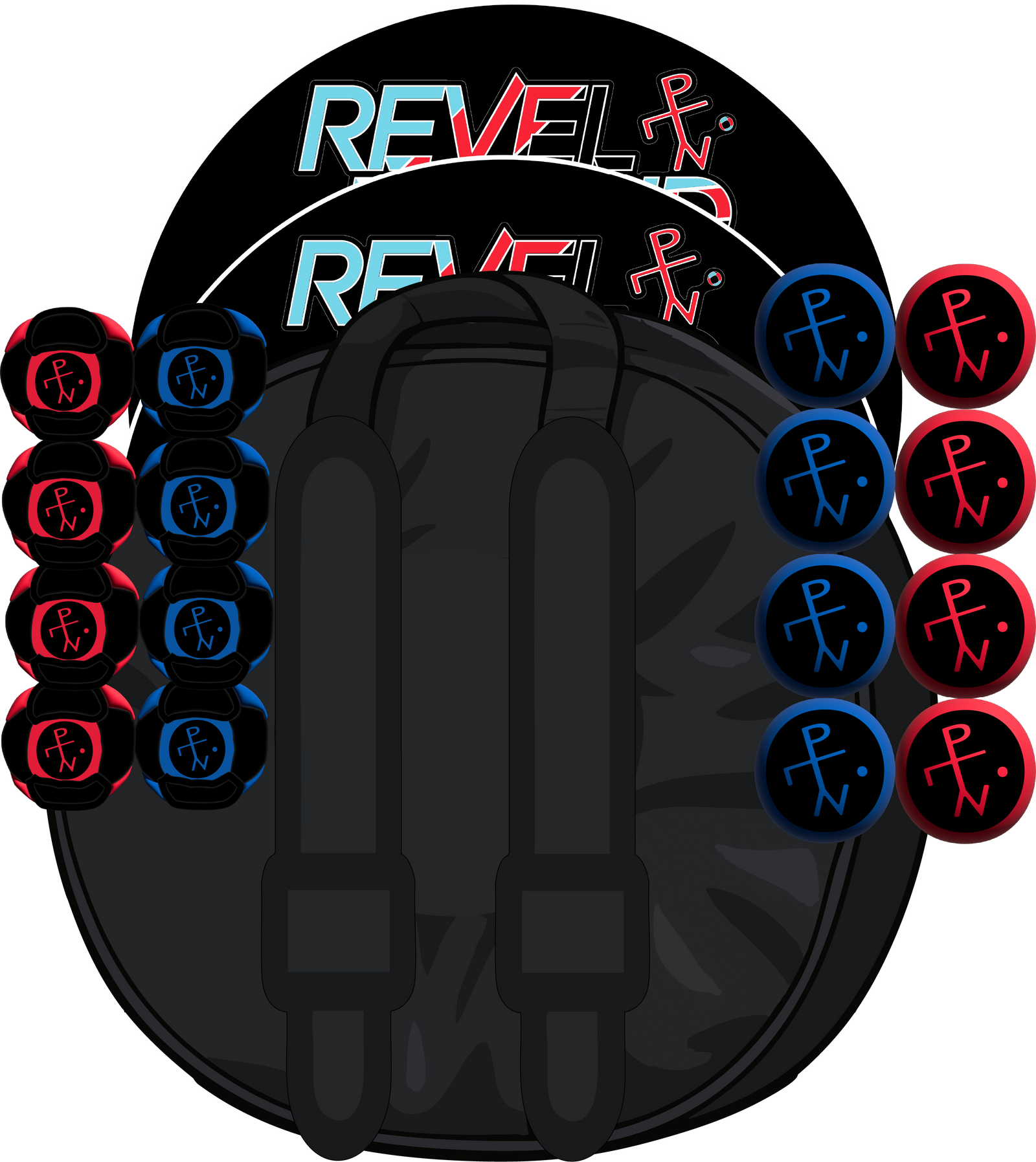 ⚫️ Original+ | Red/Blue