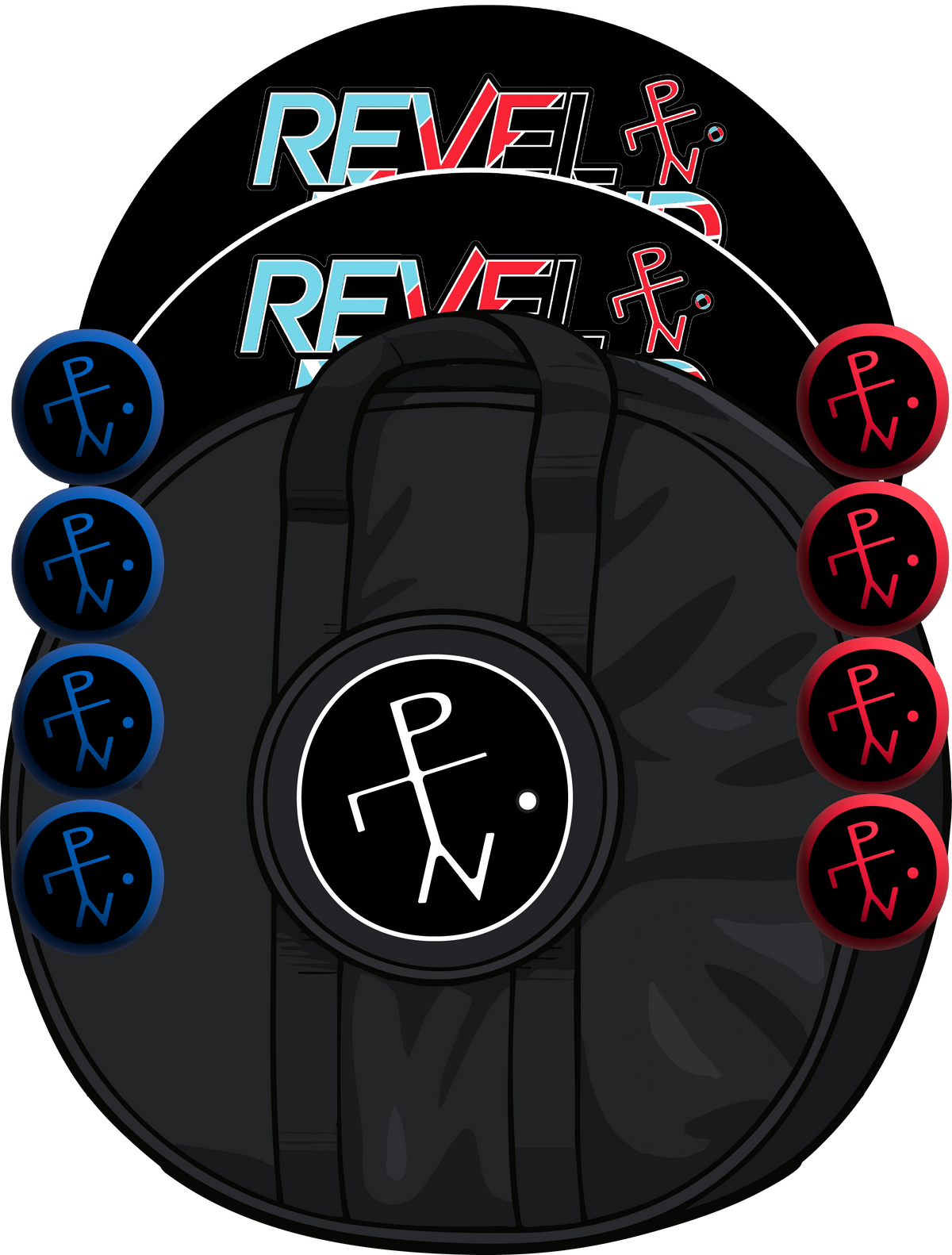 ⚫️ Original+ | Red/Blue