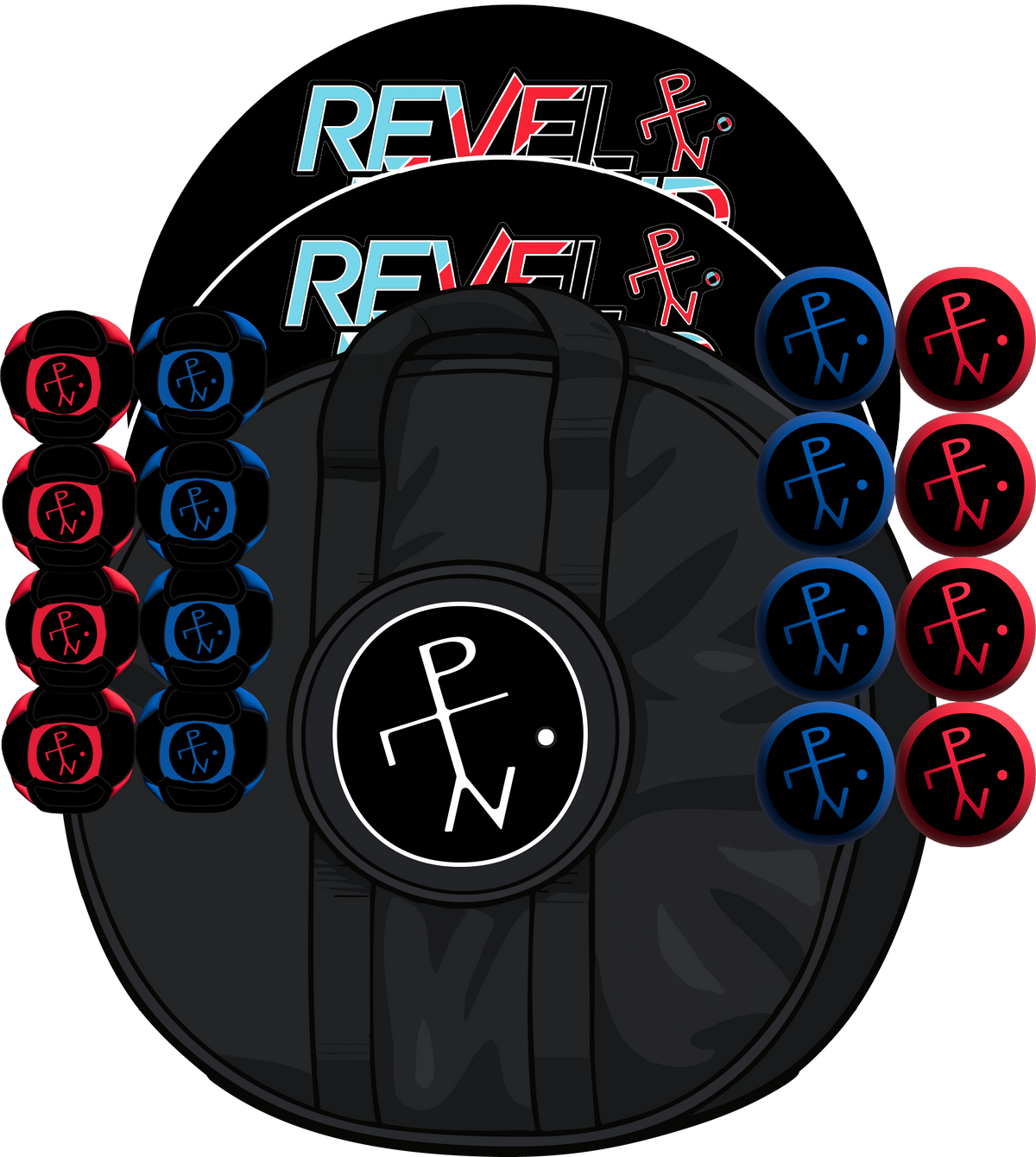 ⚫️ Original+ | Red/Blue