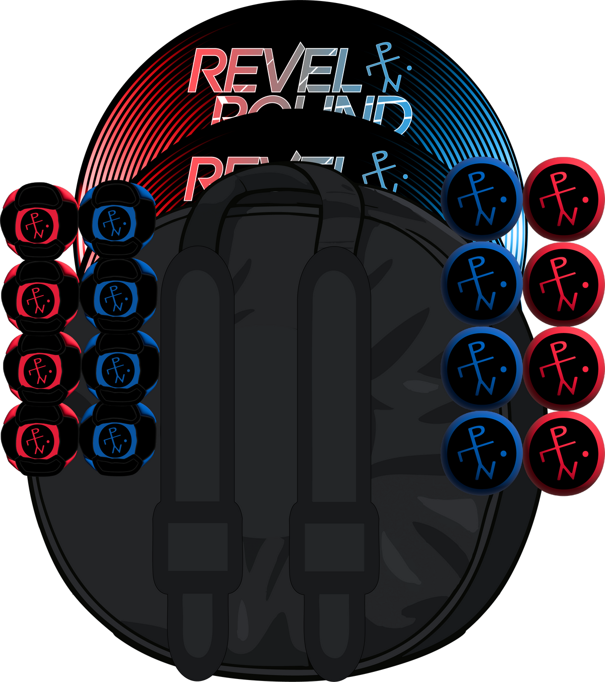 💿 Turntable Edition | Red & Blue Remix