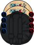 Original | Red/Blue