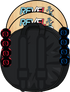 Original | Red/Blue
