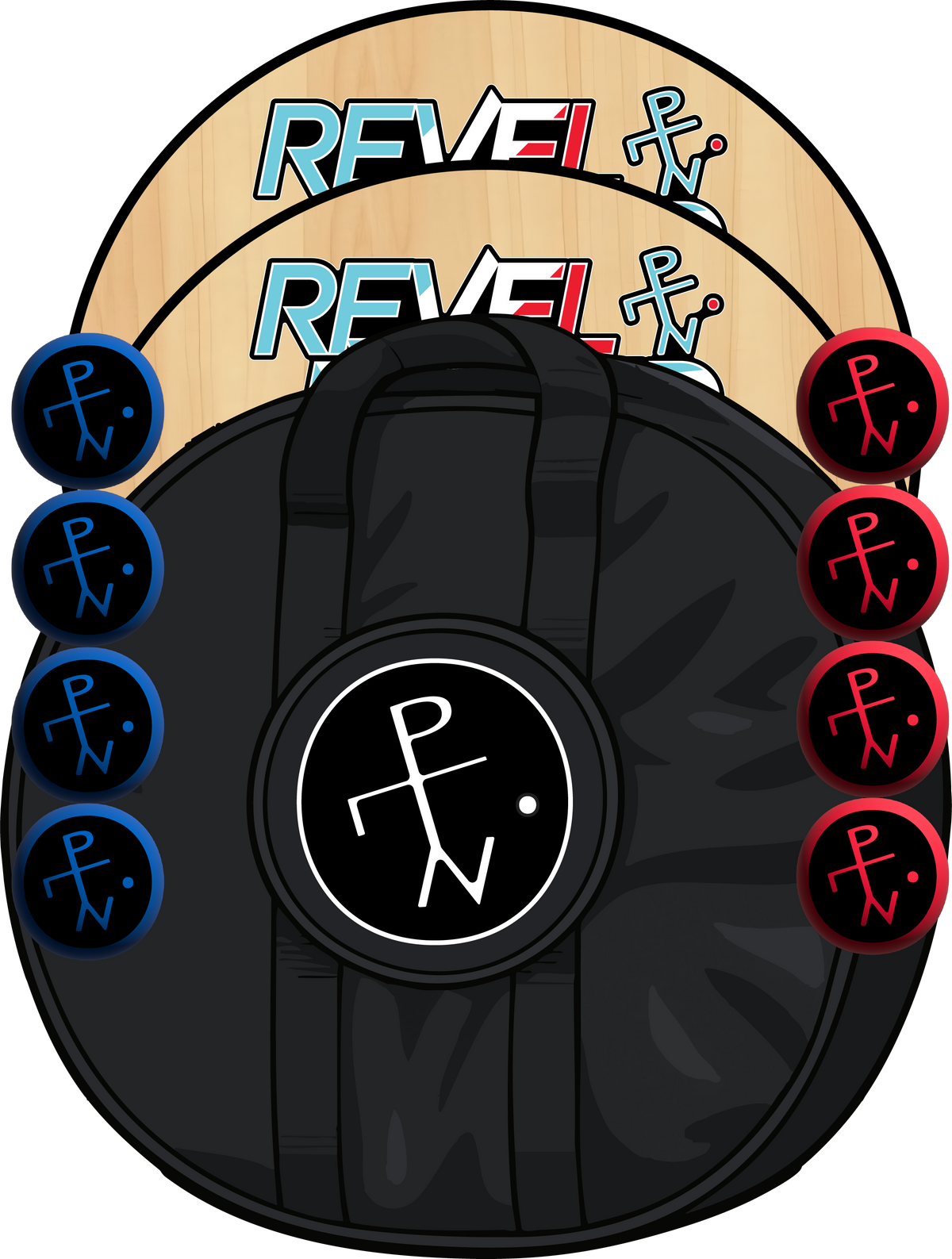 Original | Red/Blue