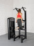Elite Selectorized Assisted Chin/Dip - Muscle D Fitness - Commercial Grade - Adjustable - Pin Selectorized - Back & Shoulder Combo Machine