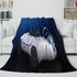 Astro Bot Blanket Flannel Throw Room Decoration