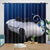 Astro Bot Curtains Blackout Window Drapes Room Decoration