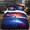 Astronaut Duvet Cover Kids Room Bedding Set Without Filler