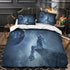Astronaut Duvet Cover Kids Room Bedding Set Without Filler