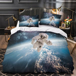 Astronaut Duvet Cover Pattren Bedding Set Without Filler