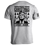 Make Christmas Great Again Trump Sweater Print - T-Shirt