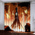 Attack On Titan Pattern Curtains Blackout Window Drapes