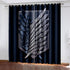 Attack on Titan Curtains Cosplay Blackout Window Treatments Drapes