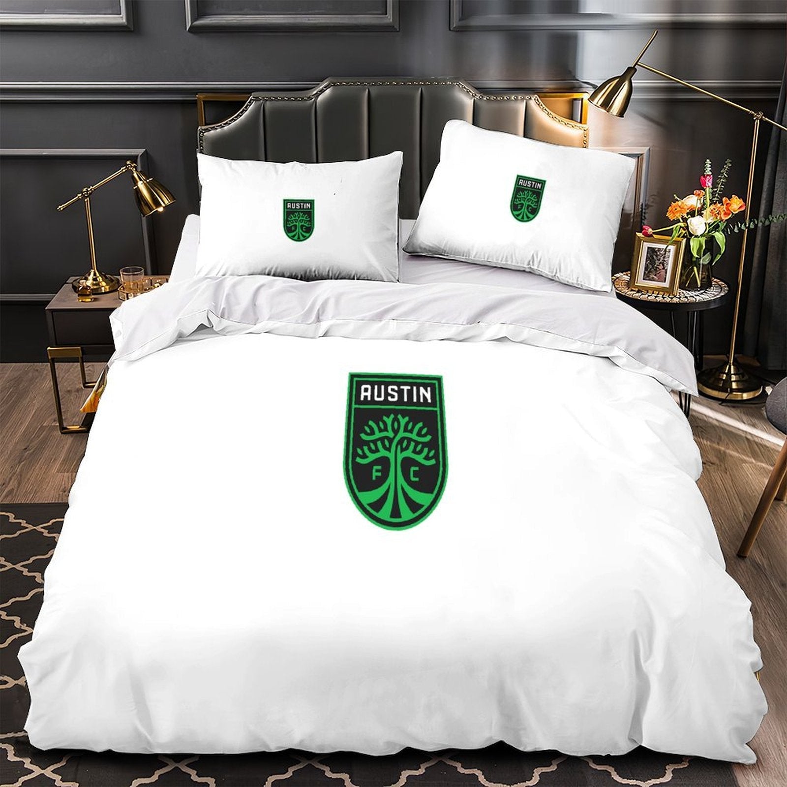 Austin FC Bedding Set Duvet Cover Without Filler