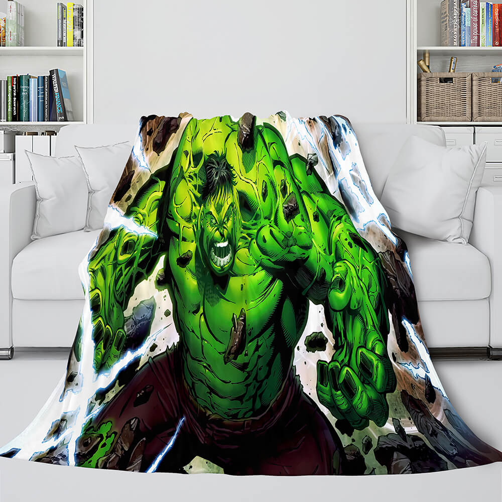 Avengers 4 Flannel Blanket Fleece Throw Cosplay Blanket Wrap Nap Quilt