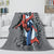 Avengers Flannel Fleece Throw Cosplay Blanket Shawl Wrap Nap Quilt