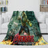 Avengers Flannel Fleece Throw Cosplay Blanket Shawl Wrap Nap Quilt