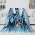 Avengers Flannel Fleece Throw Cosplay Blanket Shawl Wrap Nap Quilt