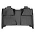 Smart Trim™ Custom Fit Floor Liners For 2007-2013 Silverado/Sierra 1500 Crew Cab - 2007-2014 2500/3500 HD Crew Cab