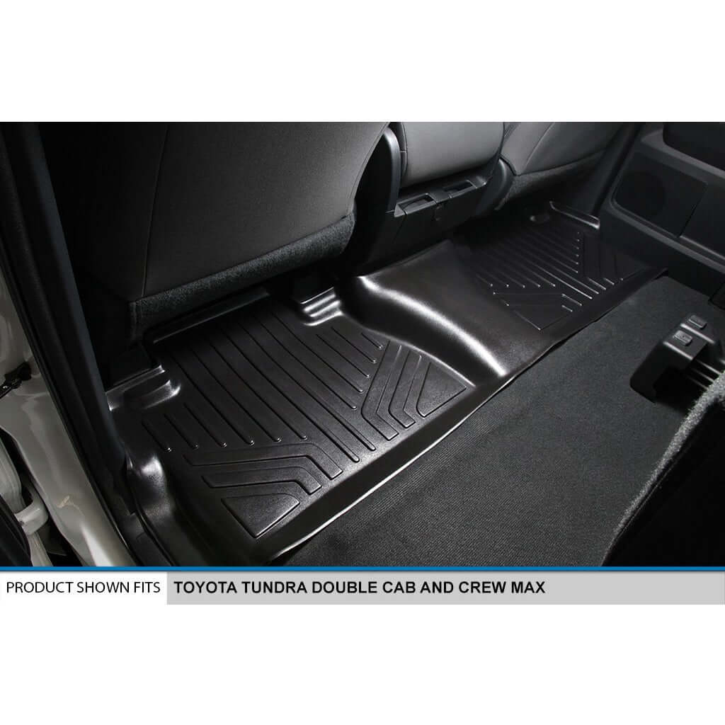 SMARTLINER Custom Fit Floor Liners For 2007 - 2021 Toyota Tundra Double Cab or CrewMax Cab