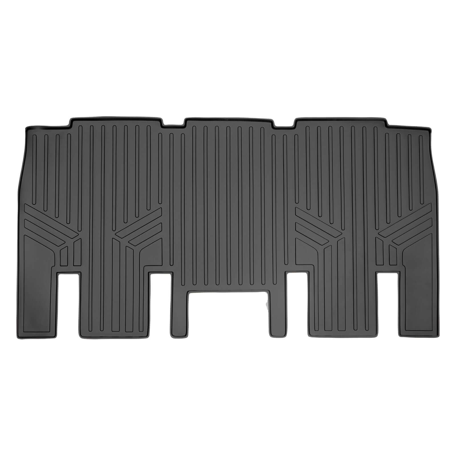 SMARTLINER Custom Fit Floor Liners For 2017-2020 Chrysler Pacifica with 2nd Row Bench Seats (8 Passenger Model)