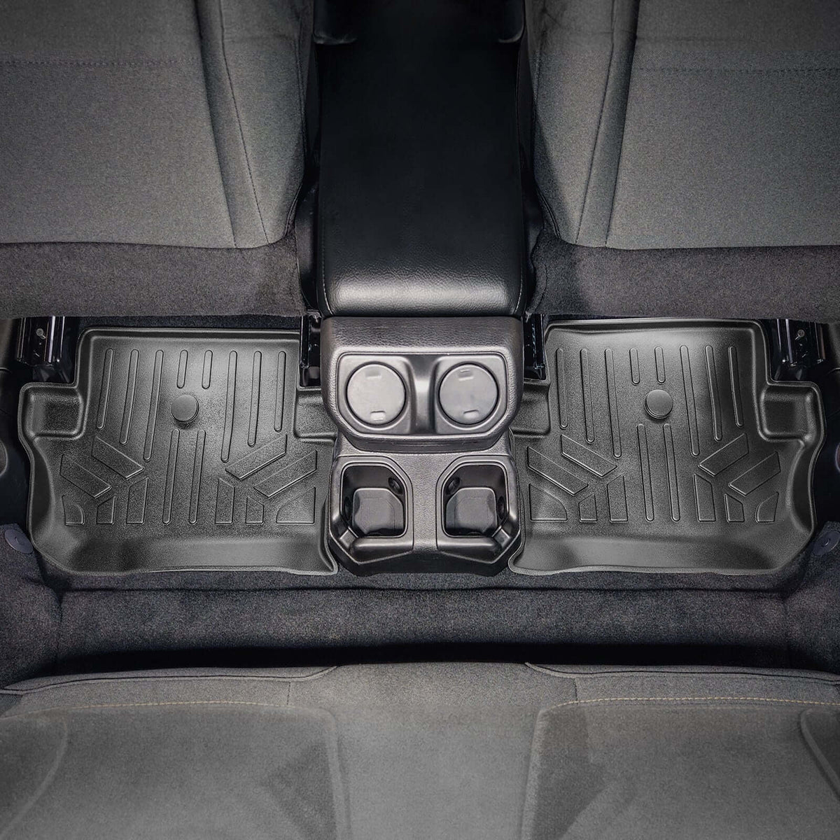 SMARTLINER Custom Fit Floor Liners For 2018-2025 Jeep Wrangler 2-Door (JL New Body Style - not JK)