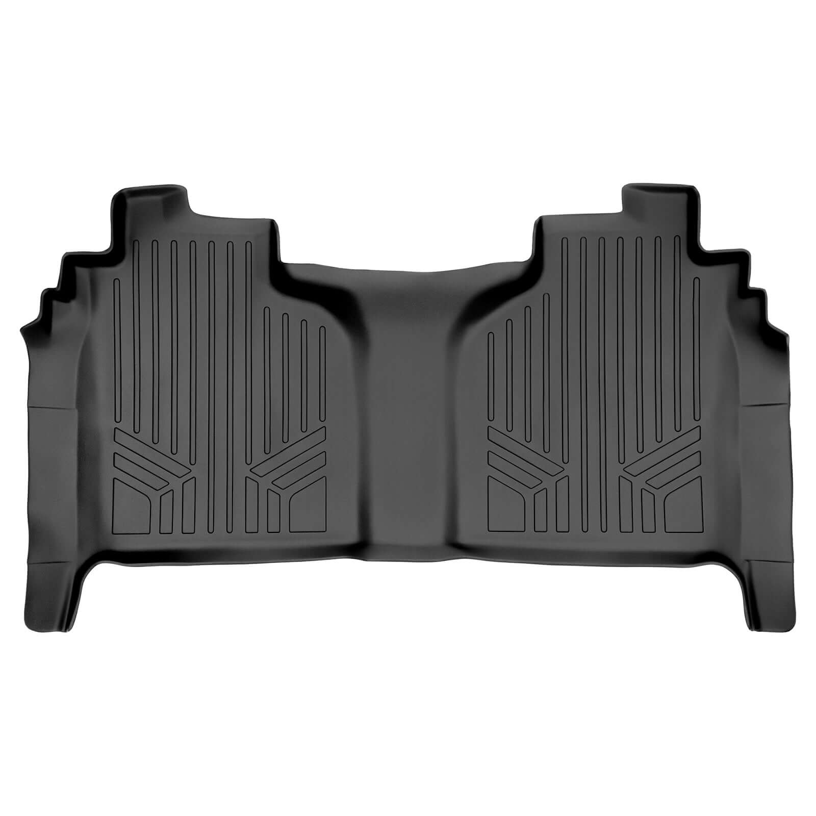 SMARTLINER Custom Fit Floor Liners For 2019-2022 Silverado/Sierra 2500/3500 Crew Cab with 1st Row Bench Seat